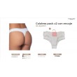 Colales con encaje x 2 Emmanuelle