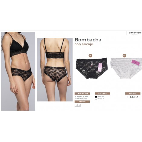 Culotte de encaje Emmanuelle