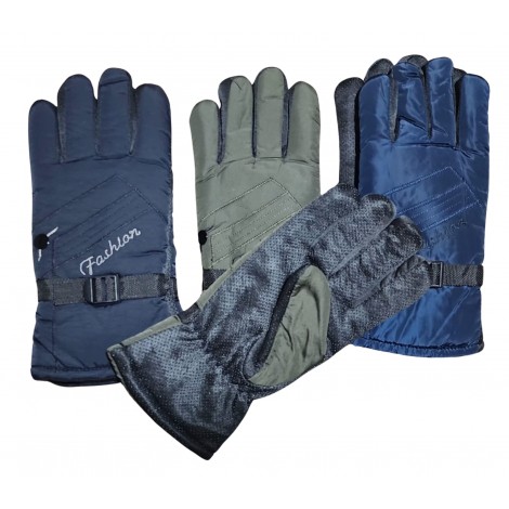 Guantes de moto forrado