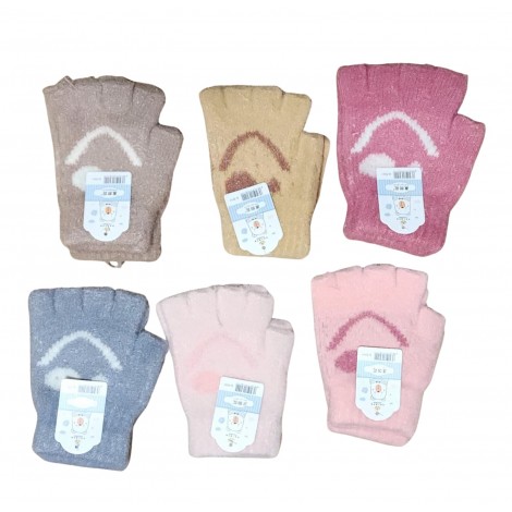 Guantes infantiles sin dedos