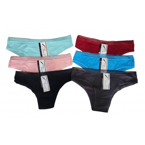 Bikini de algodon x 12