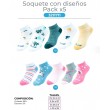Soquete infantil pack x 5 Motor Oil