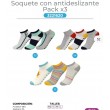 Soquete inf antideslizante x 3 Motor Oil