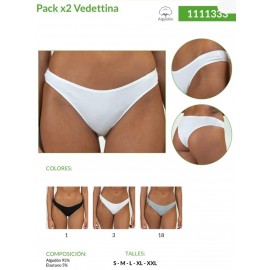 Bikini de algodon x 2 Emmanuelle
