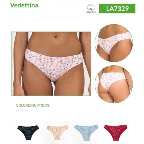 Bikini de algodon flores Emmanuelle