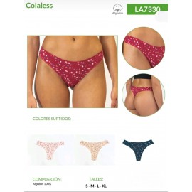 Colales de alg estampada Emmanuelle